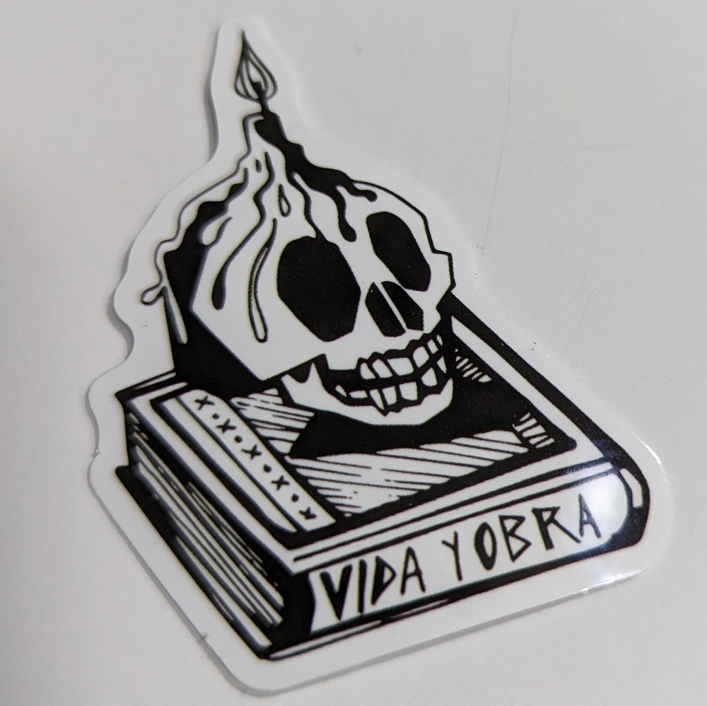 Vida Yobra sticker